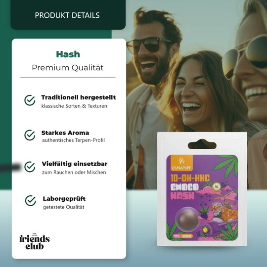 10-OH Hash Choco 1g-Smagro GmbH