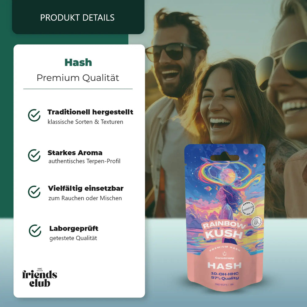 10-OH Hash Rainbow Kush 97%-Smagro GmbH
