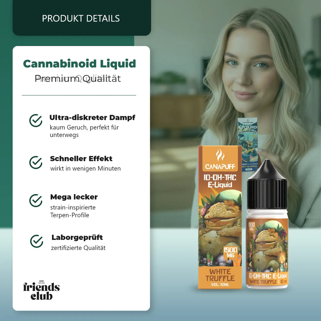 10-OH-THC Liquid White Truffle 1.500mg 10ml-Smagro GmbH