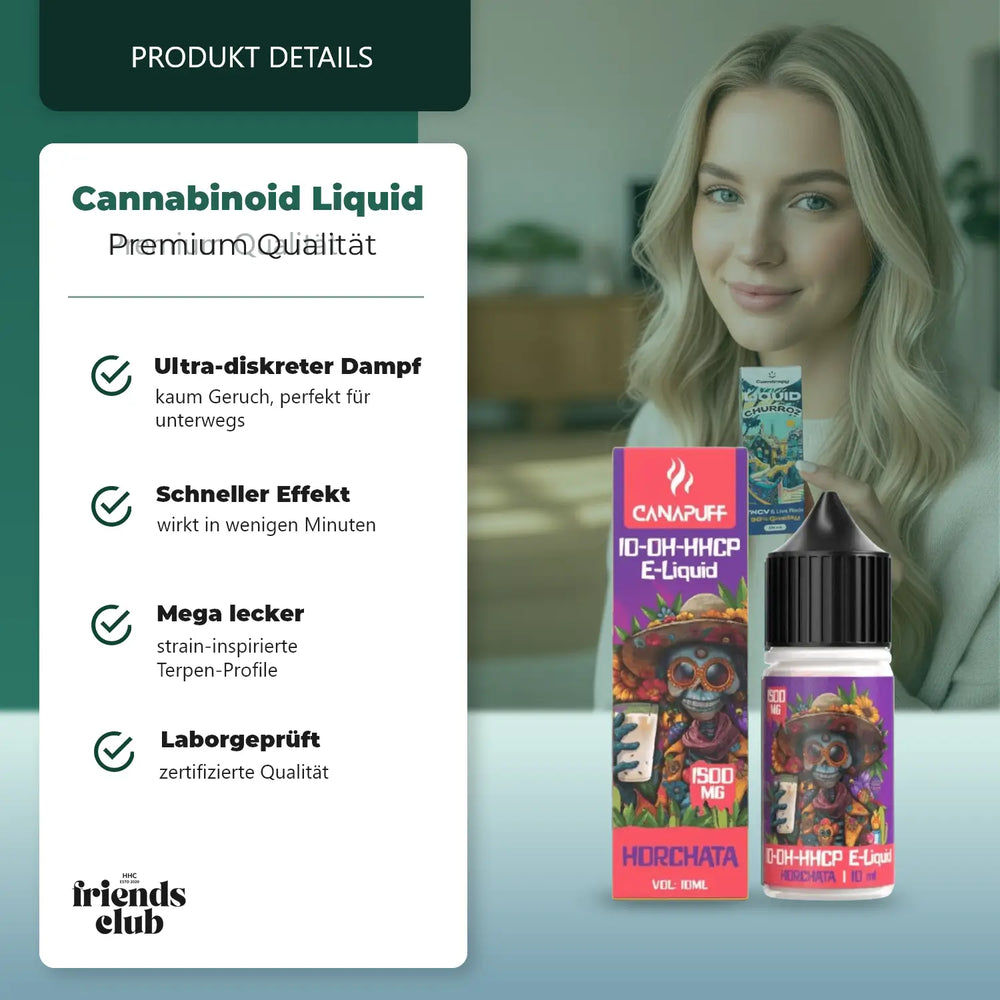 10-OH-P Liquid Horchata 1.500mg 10ml-Smagro GmbH