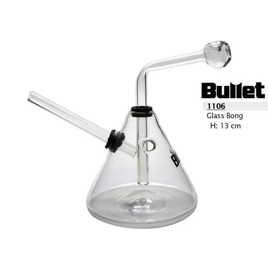 Dabbing Bong mit Banger – Conical (ca. 13 cm)-HHCFriends