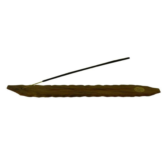 Räucherstäbchenständer Holz Blatt-HHCFriends