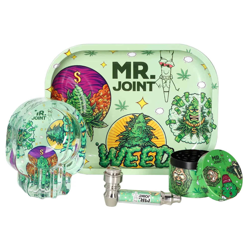 Metall Pfeifen SET 'Mr. Joint' 4tlg.-HHCFriends