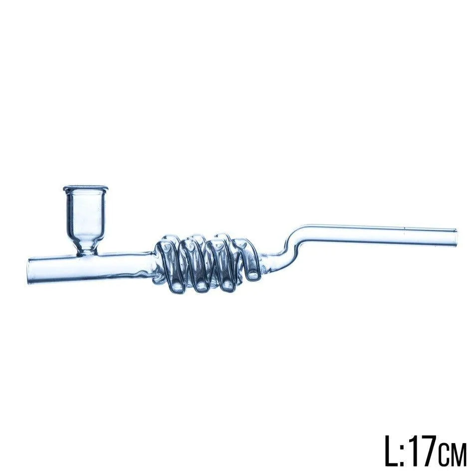 Glas Kawum Tulpe mit Doppelspirale 17cm-HHCFriends