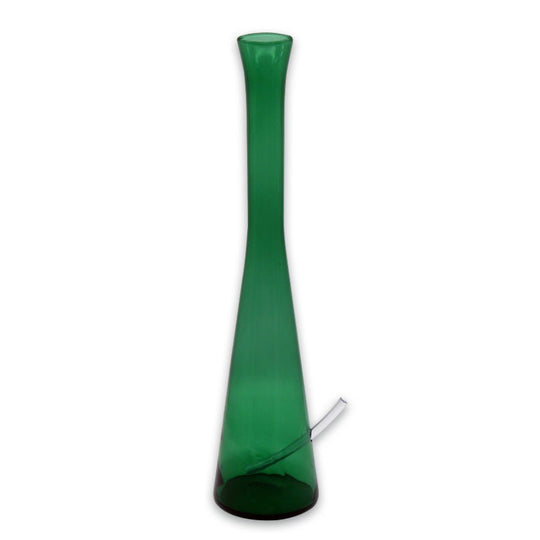 Hollandbong 38cm Groen zonder kickhole - met slang