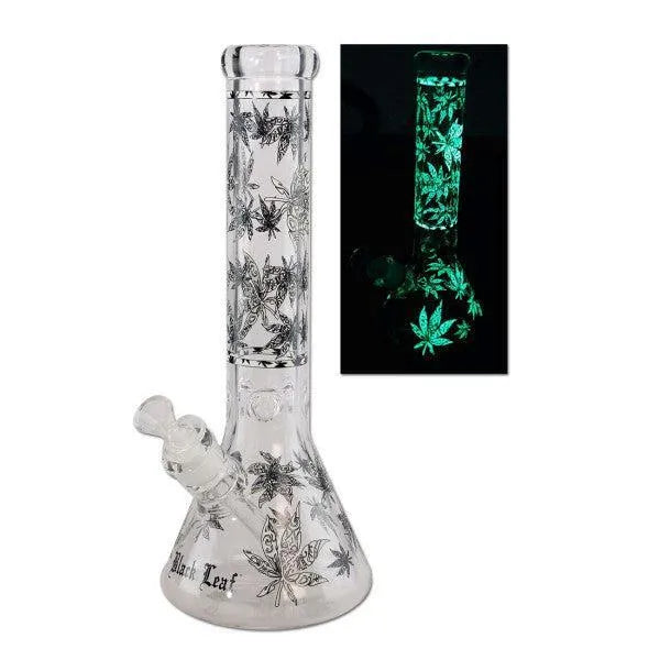 Black Leaf Glow Star Beaker Icebong-HHCFriends