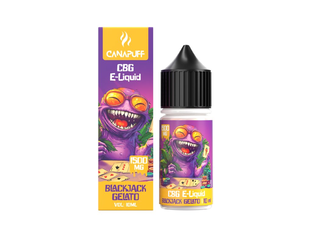 Canapuff CBG E-Liquid Blackjack Gelato