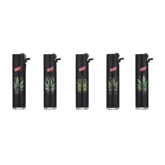 PROF Feuerzeug – Hanfblatt-Design-HHCFriends