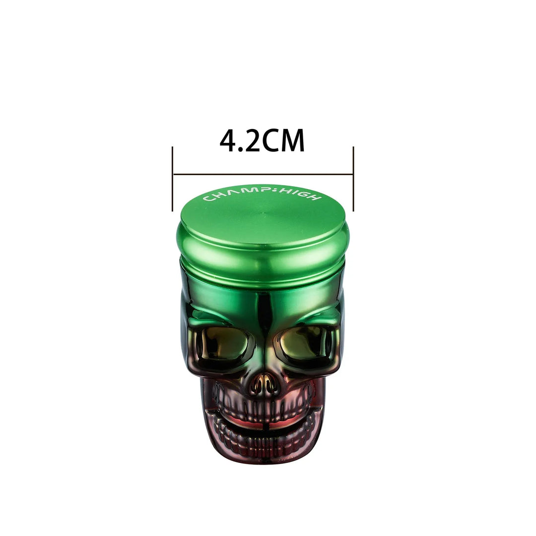 Metall Grinder Skull metallic