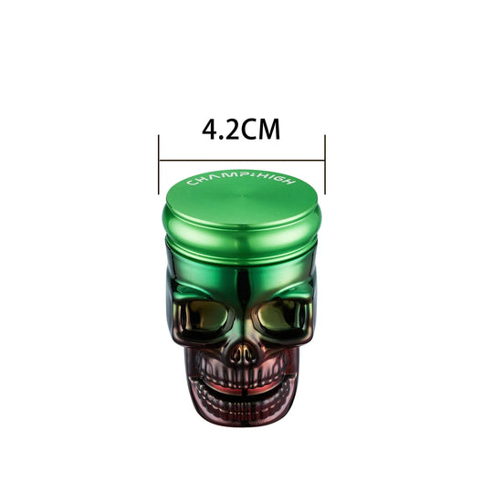 Metall Grinder Skull metallic