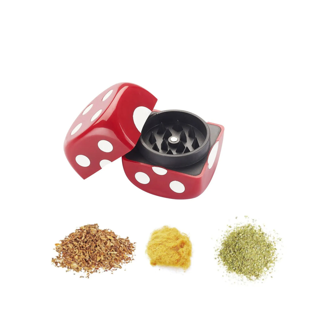 Grinder 2-teilig – Würfel-Design