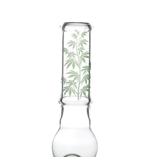 Bullet Glasbong mit Bauch 19cm