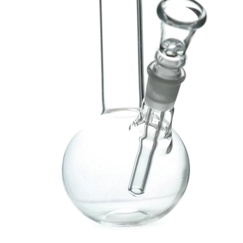 Bullet Glass Bong mit gebogenem Mundstück H: 18cm