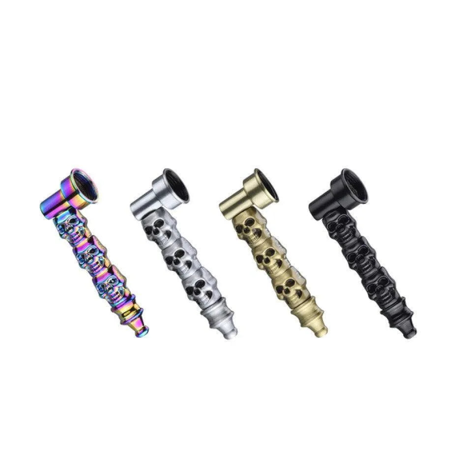 Metall Pfeife Totenköpfe 8,5cm-HHCFriends
