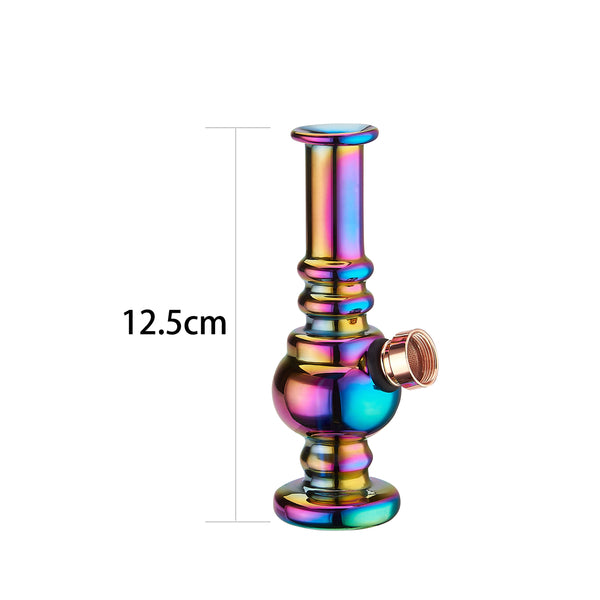 Mini Rainbow glazen waterpijp 12,5cm