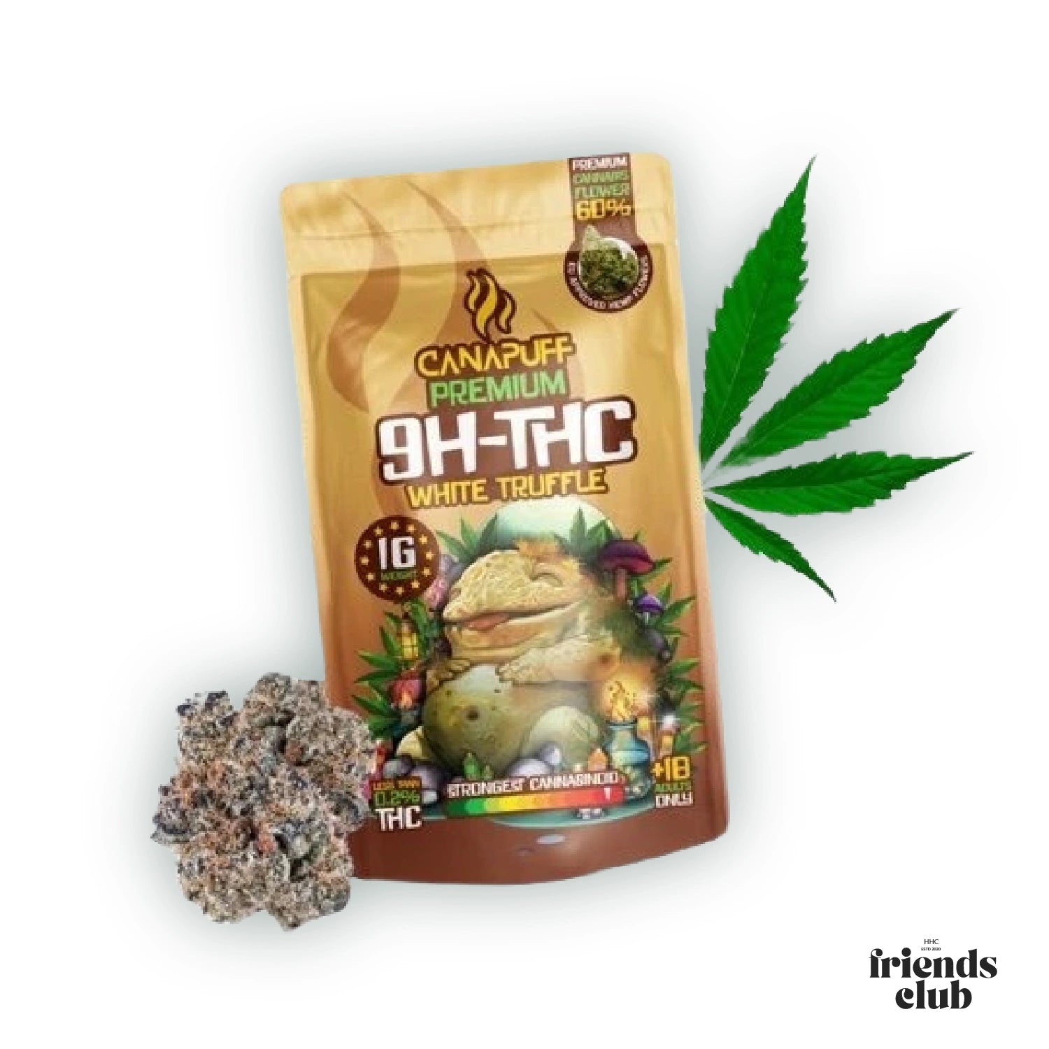 9H-THC Blüten White Truffle 60% HHCFriends