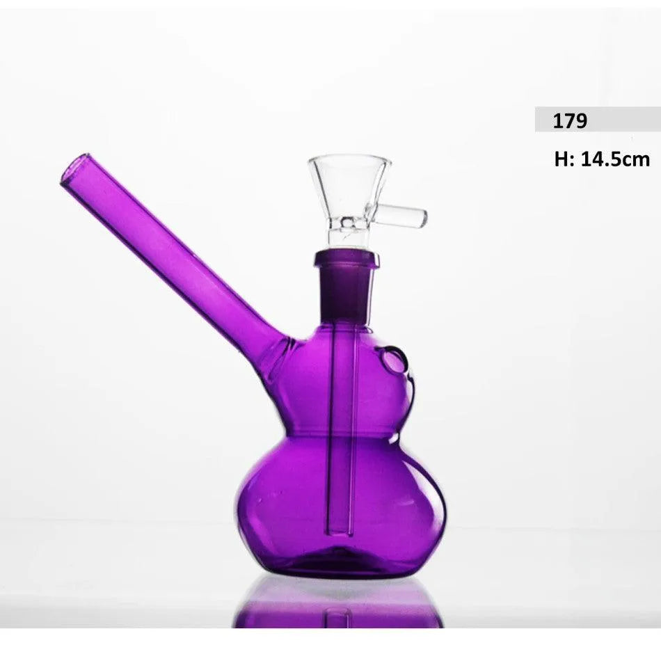 Glasbong – Lila 12cm-HHCFriends