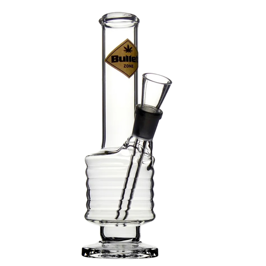 Bullet Zone Glas Bong 16,5 cm-HHCFriends