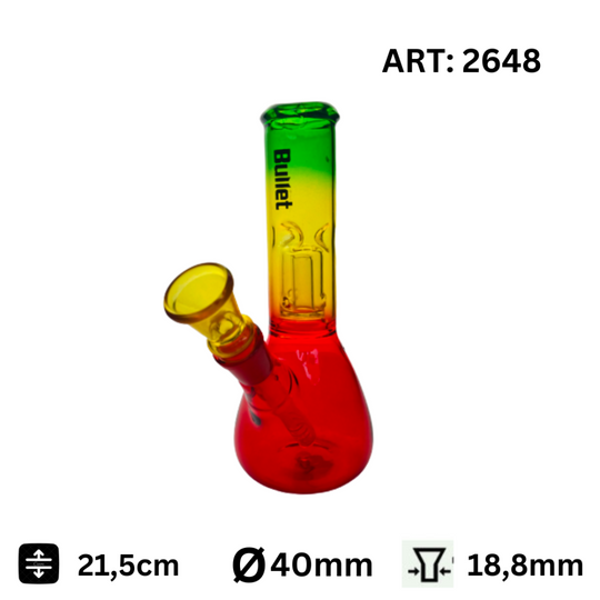 Glasbong Rasta 21,5cm