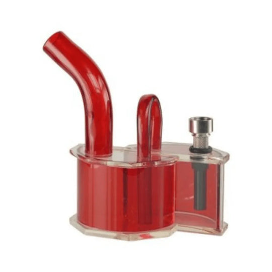 Acrylic Waterpipe – 14 cm (Farbe: Grün)-HHCFriends