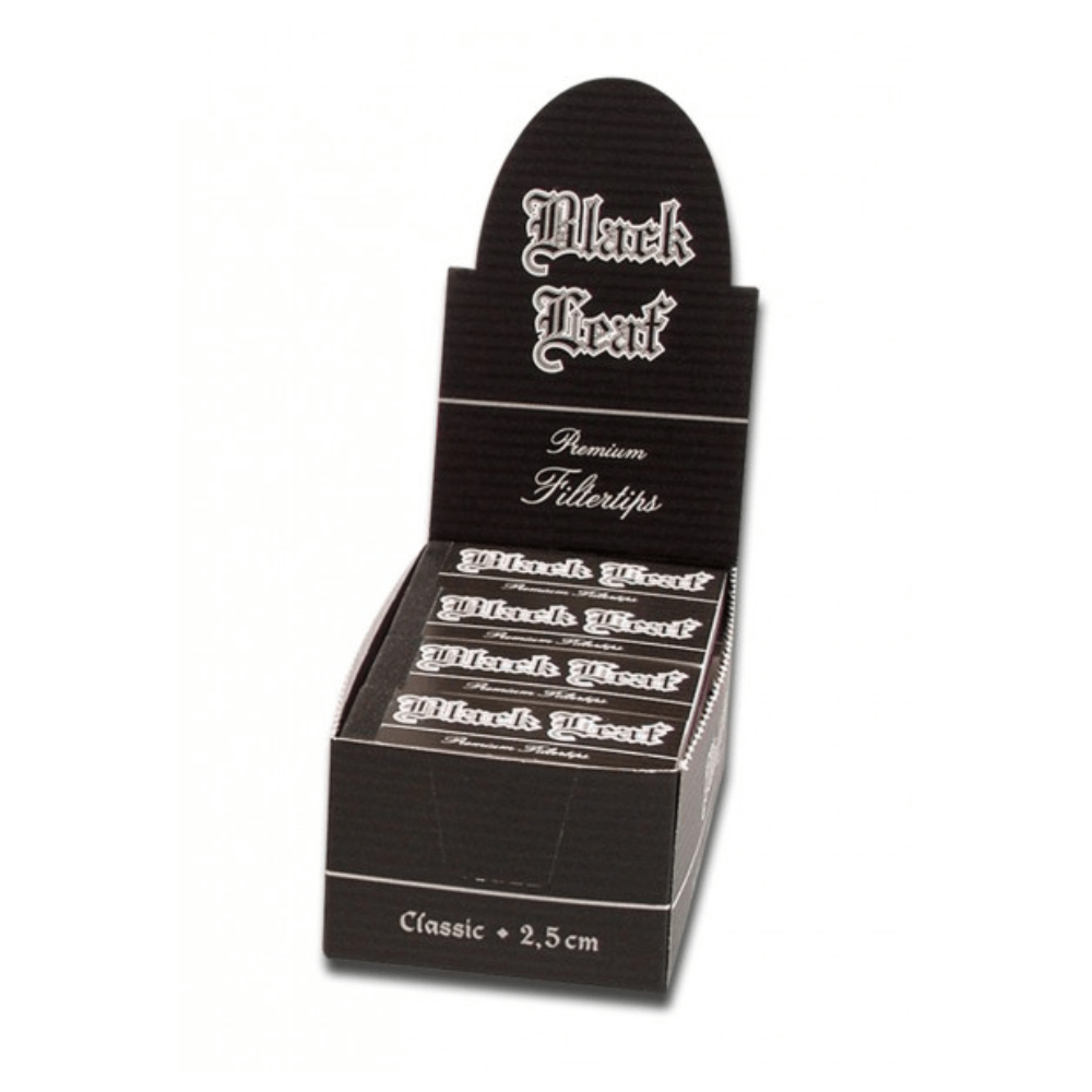 Black Leaf Filtertips breit – Classic-Filtertips