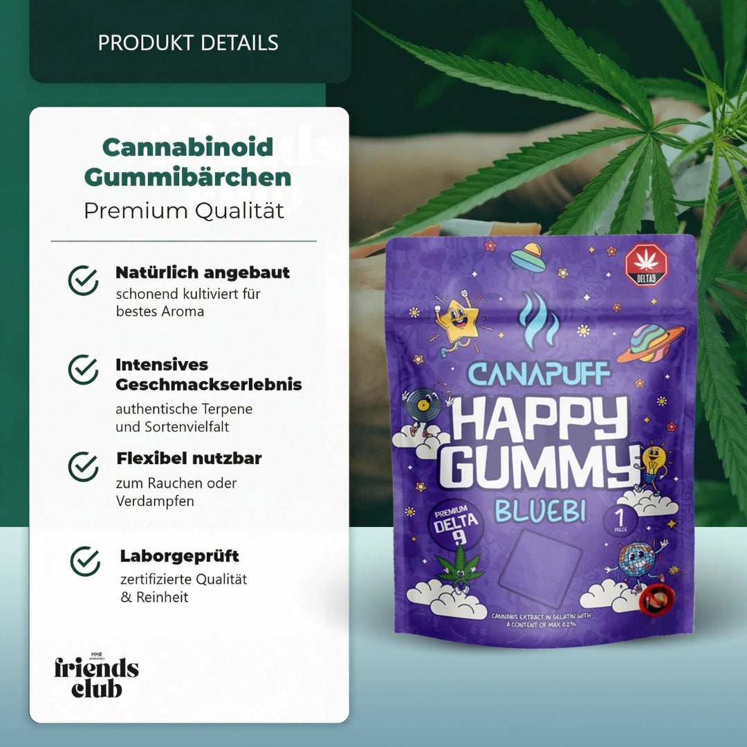 THC Aroma Gummies Blaubeere 5Stk