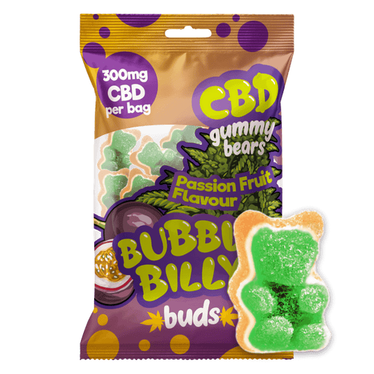 CBD Gummibärchen - Passionsfruchtgeschmack (300 mg)