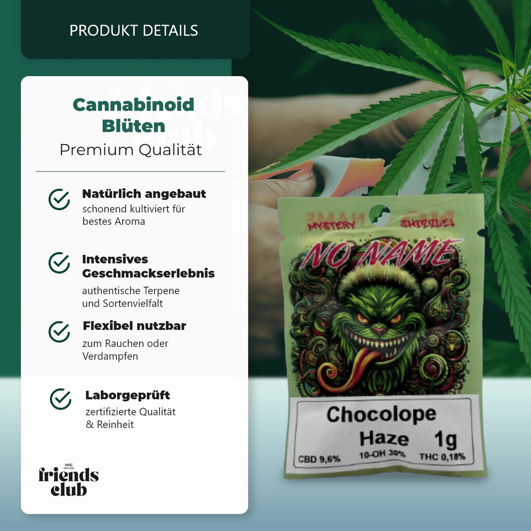 10-OH Blüte Chocolope Haze