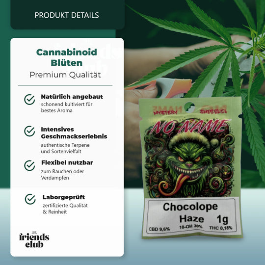 10-OH Blüte Chocolope Haze