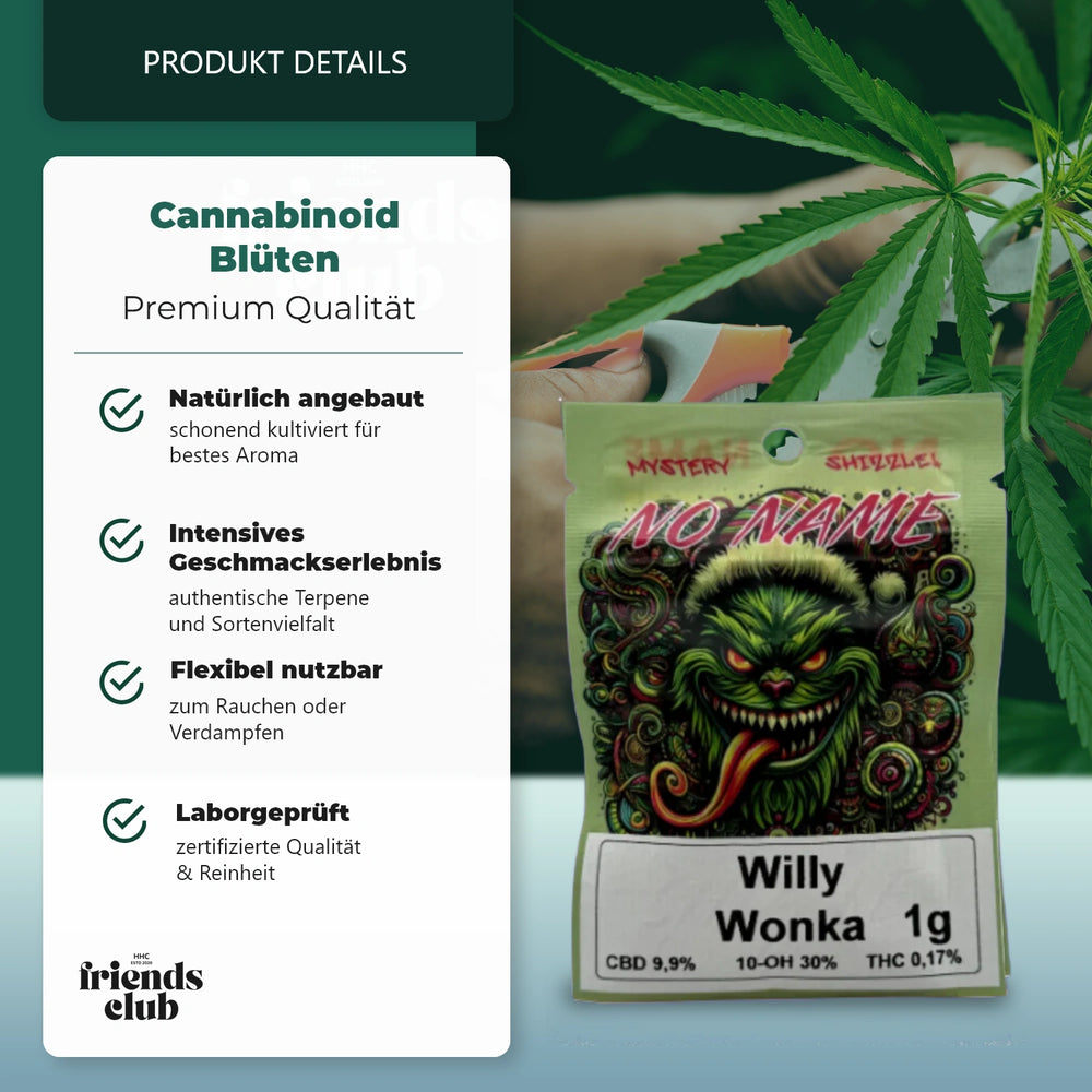 10-OH Blüte Willy Wonka