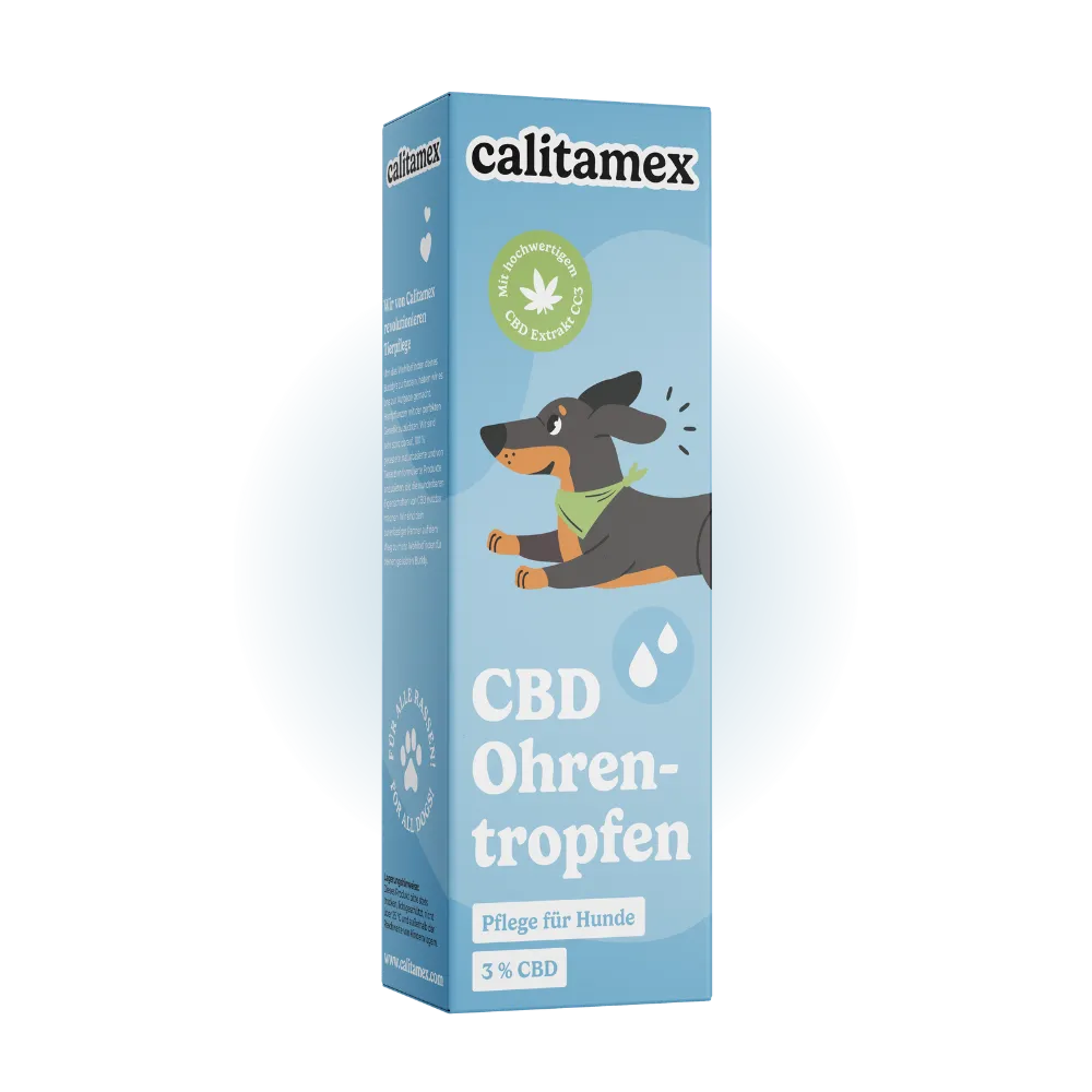 CBD Ohrentropfen – Pflege für Hunde 100ml