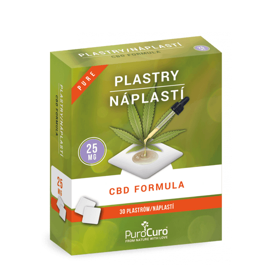 CBD Pflaster - PuroCuro Hanf 30 Stück 1500mg