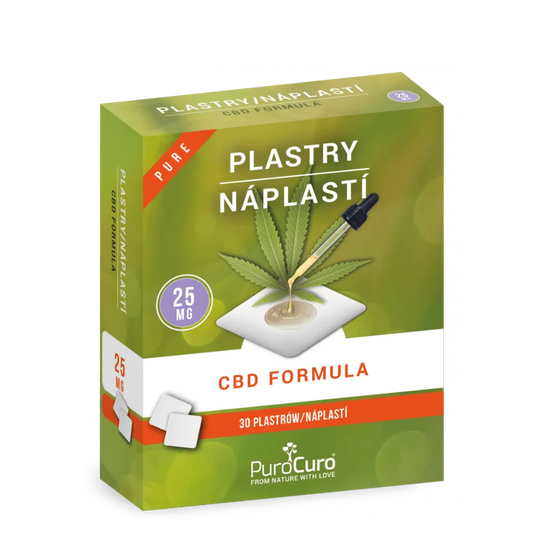 CBD Pflaster - PuroCuro Hanf 30 Stück 1500mg-HHCFriends