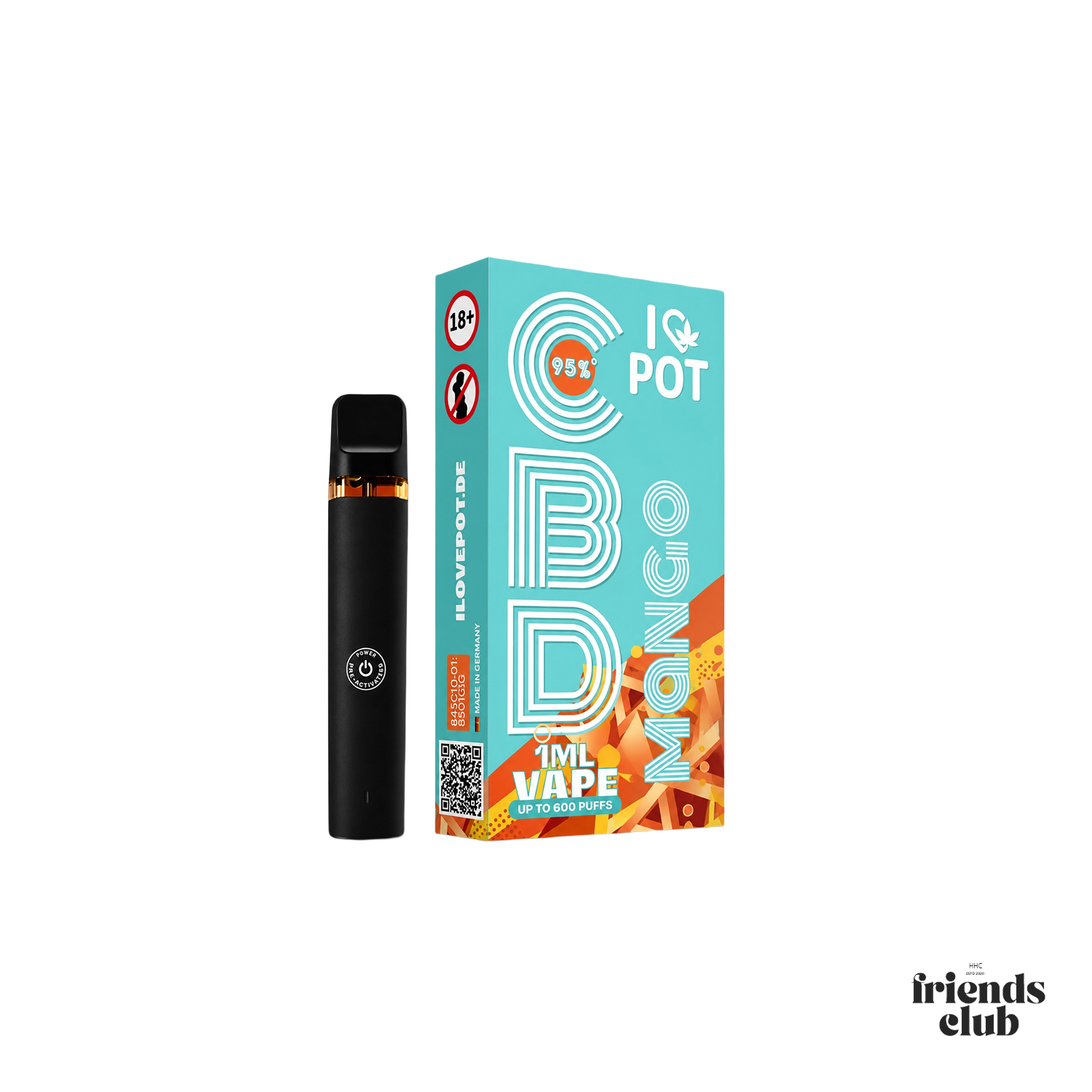 CBD Vape Mango 1ml