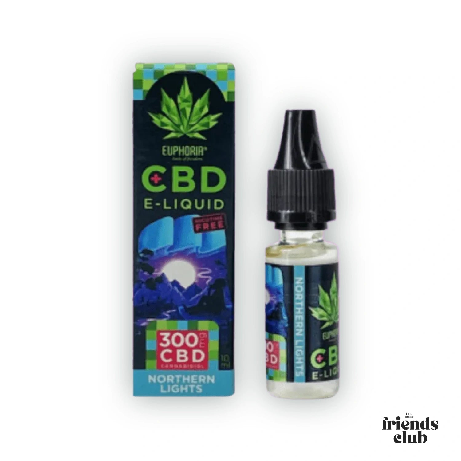 CBD E-Liquid Northern Lights 300 mg 10ml-HHCFriends
