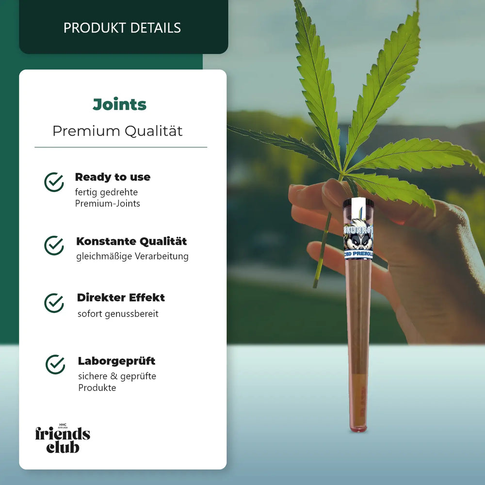 Prerolled CBD 20% – Skunk#1-Smagro GmbH