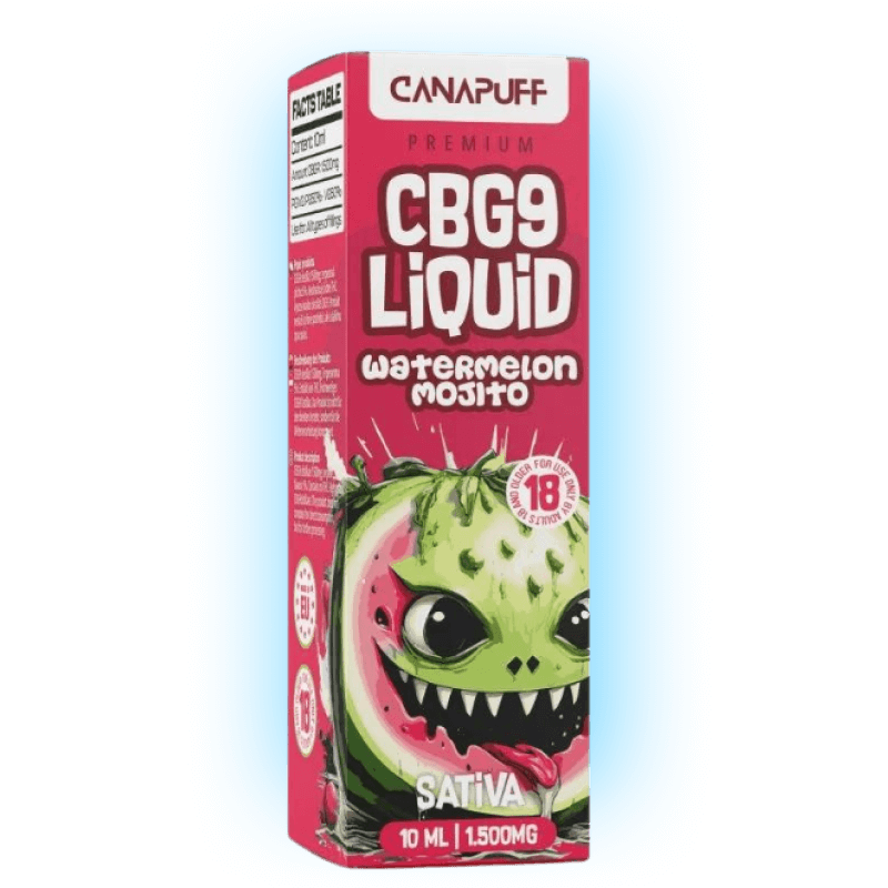 CBG9 Liquid 1.500mg - Watermelon Mojito 10ml