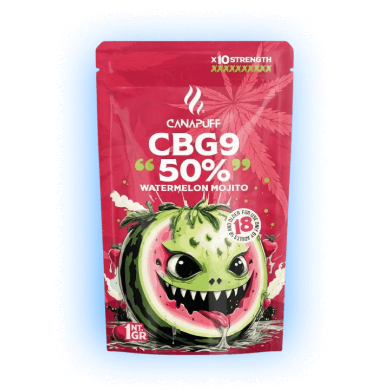 Canapuff - Watermelon Mojito 50% - CBG9 Blüten