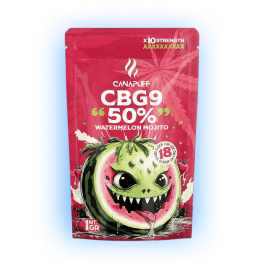 Canapuff - Watermelon Mojito 50% - CBG9 Blüten
