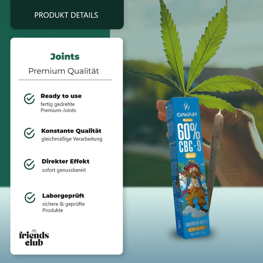 CBG9 Joint Caribbean Breeze 60% 2g-Smagro GmbH