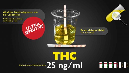 THC Drogentest - Selbsttest / Urintest