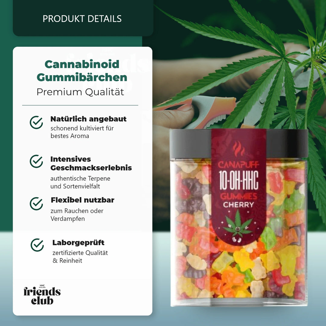 10-OH Gummies Cherry 10 Stück