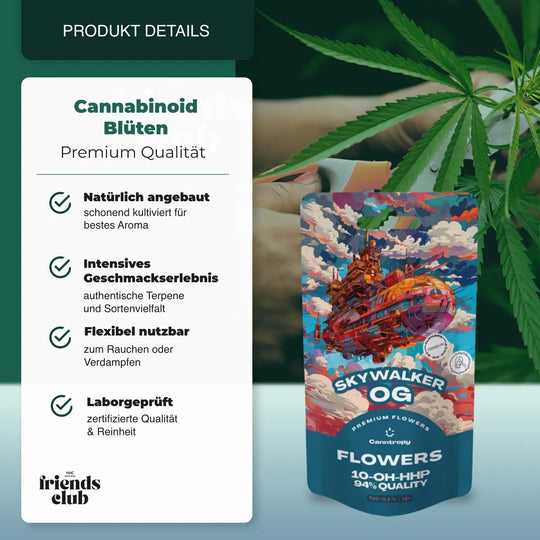 10-OH-P Blüten Skywalker OG 94% - hhcfriends