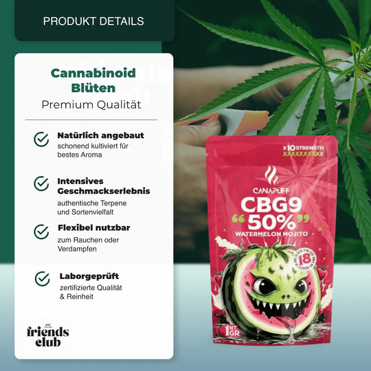 CBG9 - Watermelon Mojito 50% HHCFriends