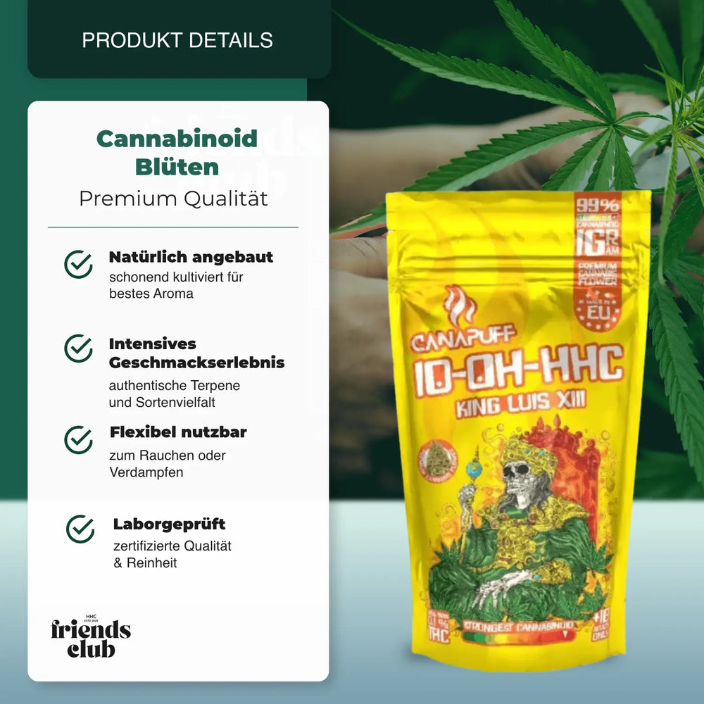10-OH Blüten King Luis XIII 99% - hhcfriends