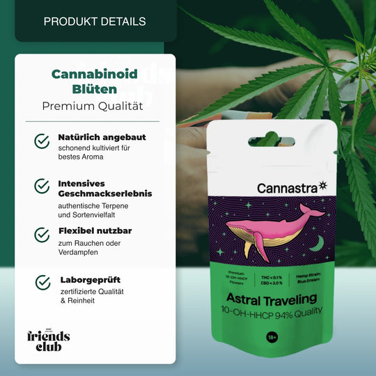 10-OH-P Blüte Astral Travelling 94 % HHCFriends