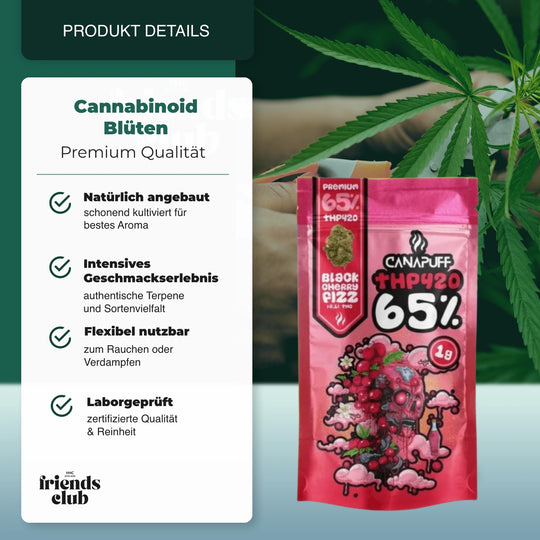 THP420 Blüte Black Cherry Fizz 65%-Smagro GmbH