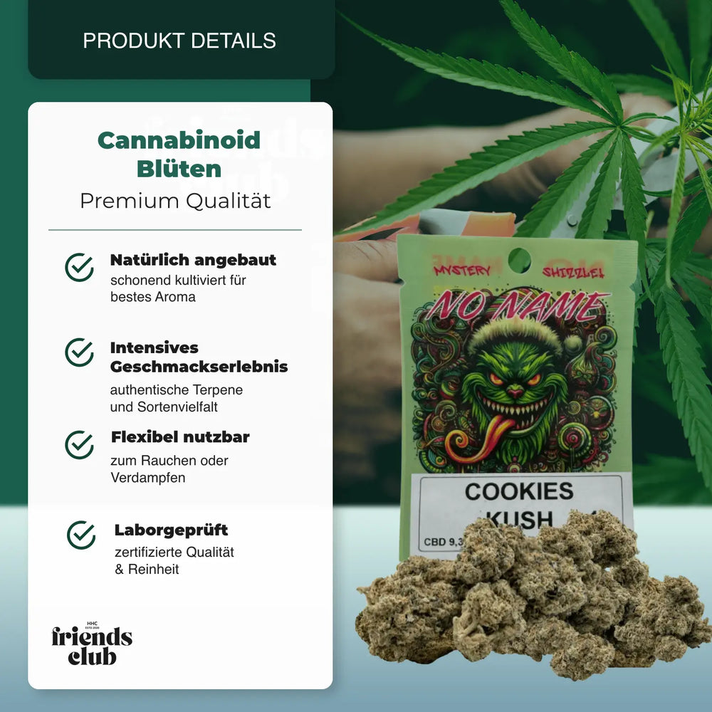 HHX Blüte Cookies Kush 30% - hhcfriends