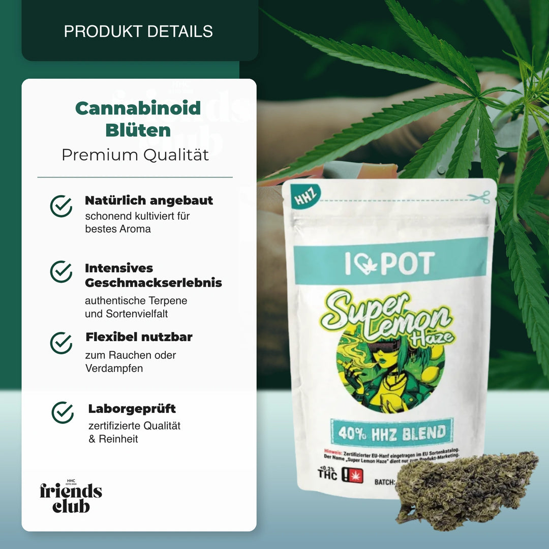 HHZ Blüte Super Lemon Haze 40%-Smagro GmbH