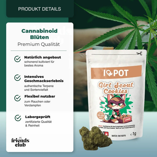 10-OH-Mix Blüten Girl Scout Cookies - hhcfriends